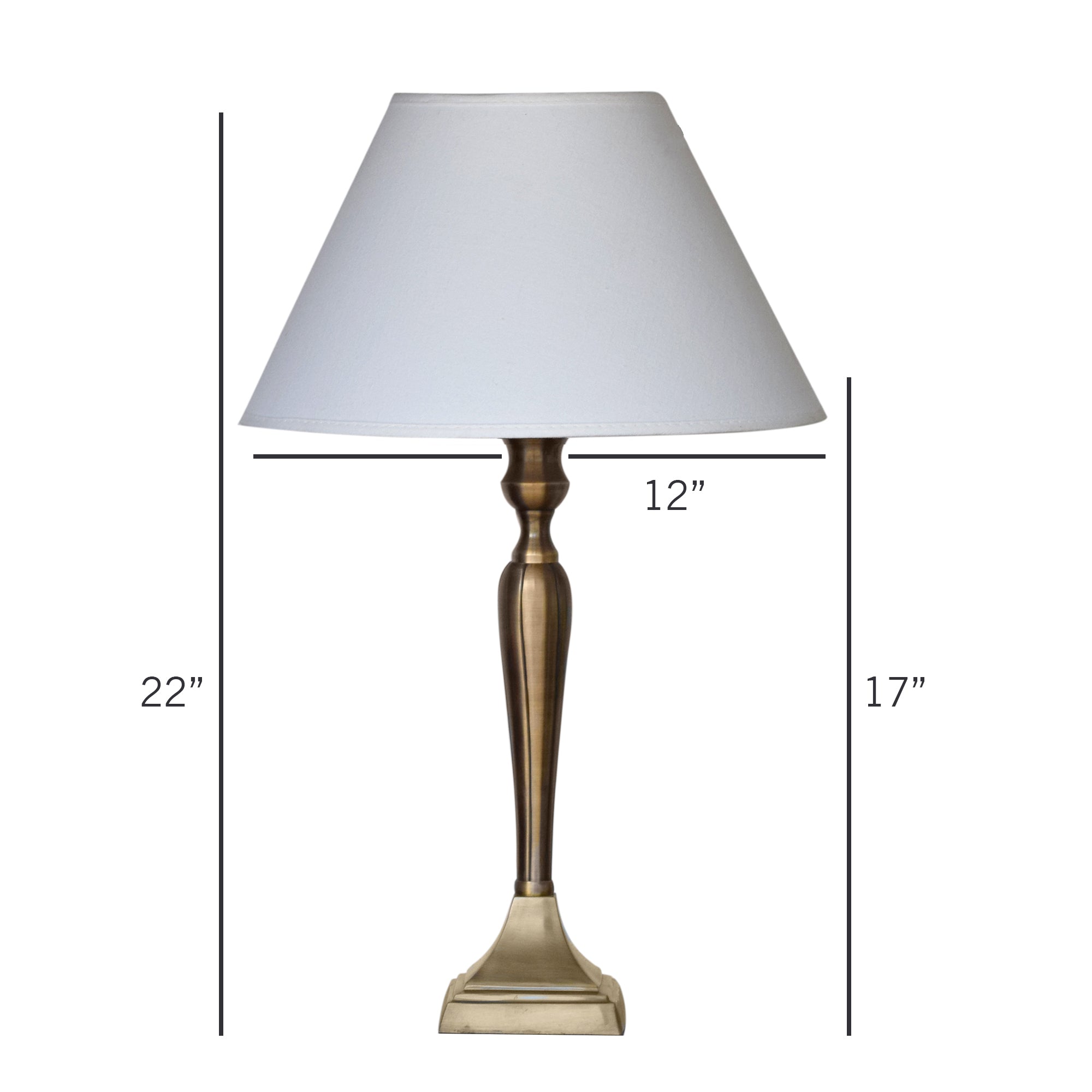 Detec Brass Table Lamp