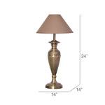 Load image into Gallery viewer, Detec Black Beige Table Lamp
