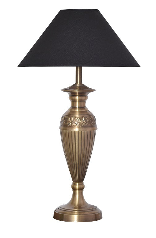 Detec Black Brass Table Lamp