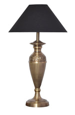 Load image into Gallery viewer, Detec Black Brass Table Lamp
