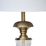 Load image into Gallery viewer, Detec White Brass Table Lamp
