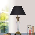 Load image into Gallery viewer, Detec Black Brass Table Lamp 

