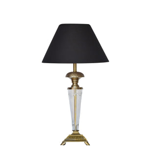 Detec Black Brass Table Lamp 