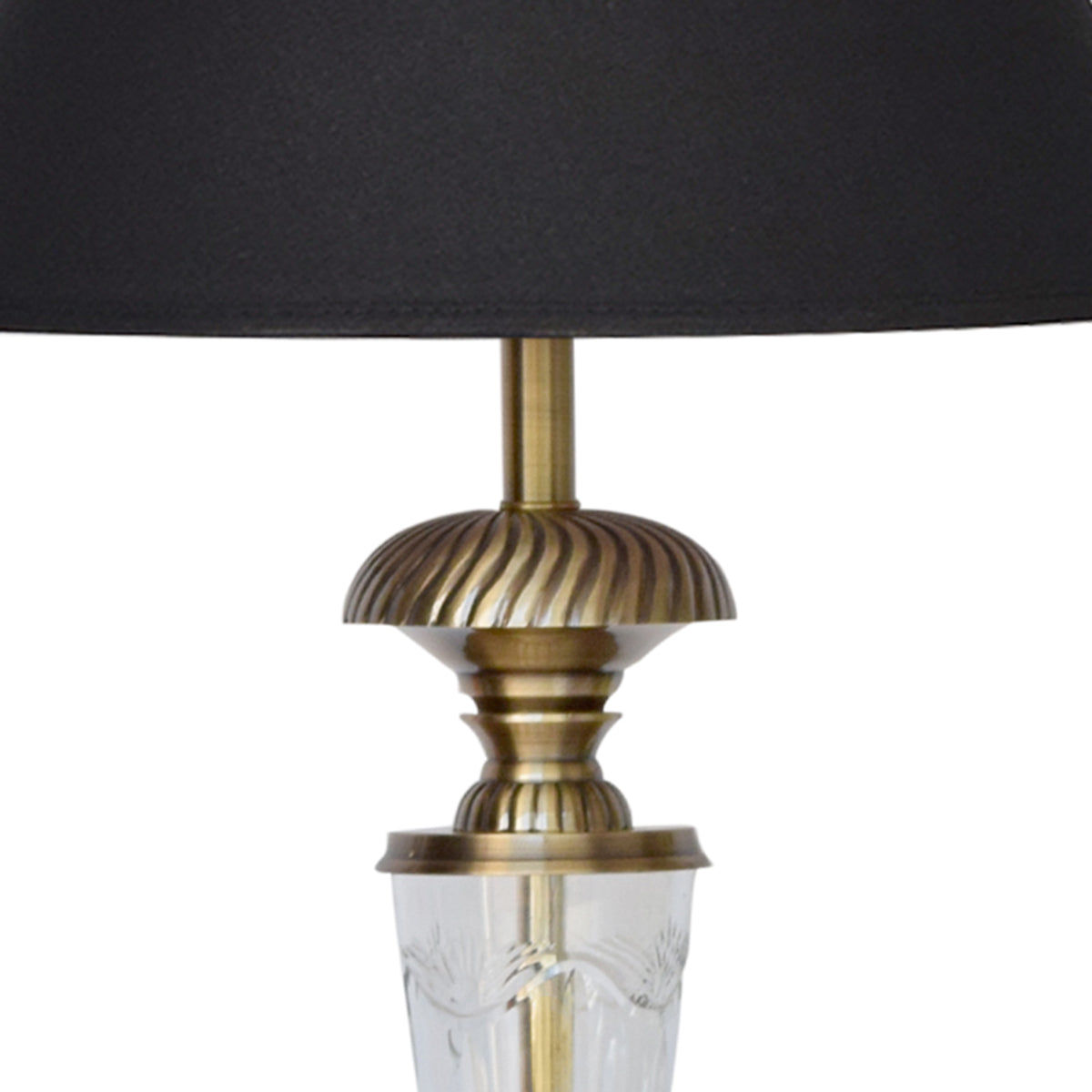 Detec Black Brass Table Lamp 