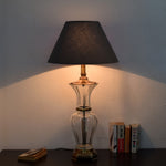 Load image into Gallery viewer, Detec Modern Black Fabric Shade Table Lamp
