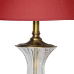 Load image into Gallery viewer, Detec Modern Maroon Fabric Table Lamp
