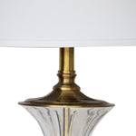 Load image into Gallery viewer, Detec Modern White Fabric Table Lamp
