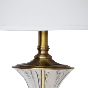 Detec Modern White Fabric Table Lamp