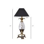 Load image into Gallery viewer, Detec Modern Black Fabric Shade Table Lamp
