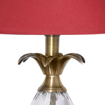 Load image into Gallery viewer, Detec Modern Maroon Fabric Shade Table Lamp
