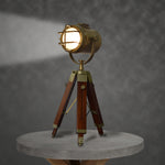 गैलरी व्यूवर में इमेज लोड करें, Detec Wooden Spot Light Tripod Lamp
