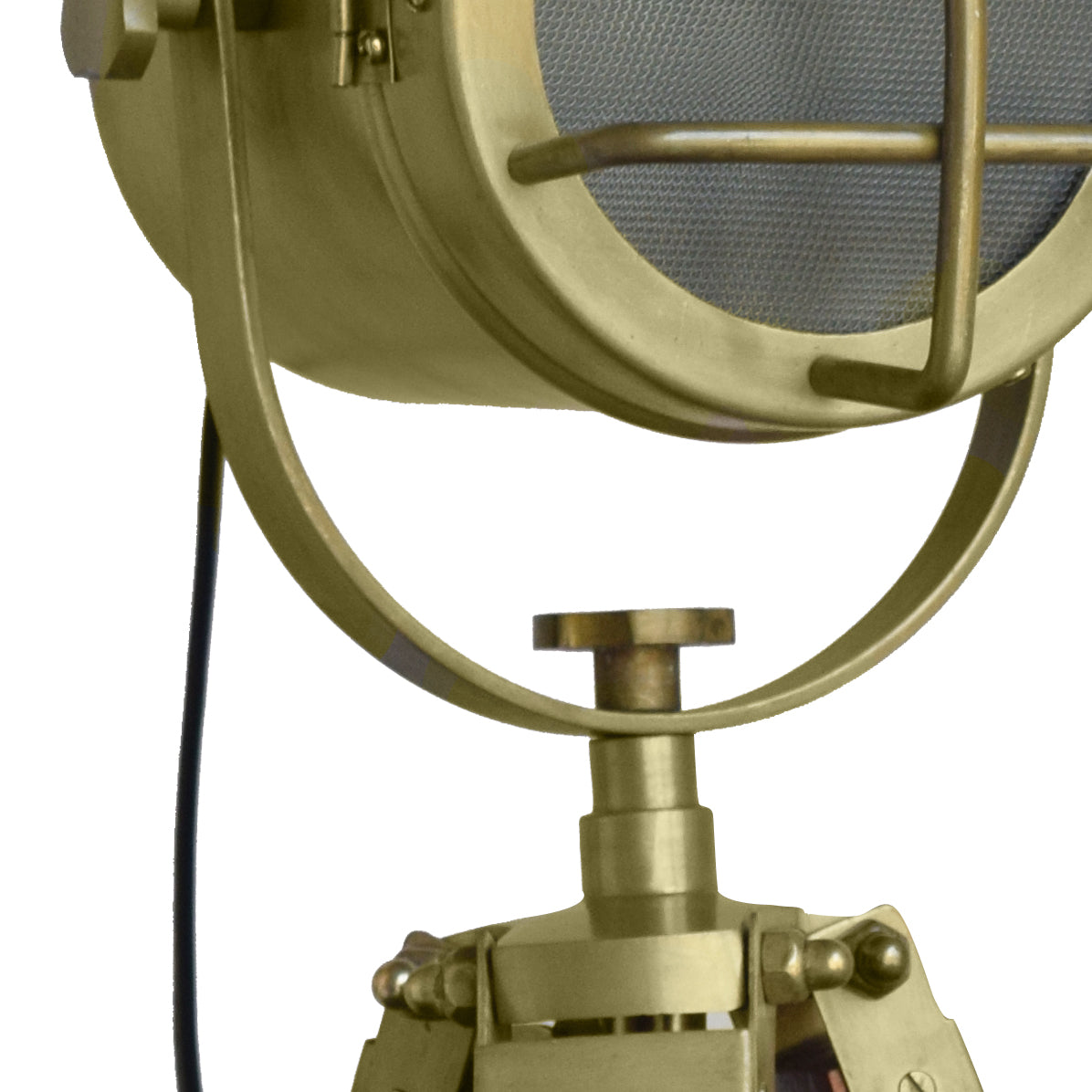 Detec Wooden Spot Light Tripod Lamp