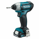 Load image into Gallery viewer, Makita 6.35 mm Cordless Impact Driver 2600 TD110DWYE
