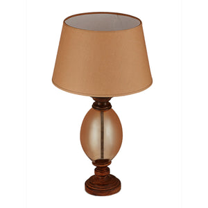 Detec Maroon Metal Table Lamp