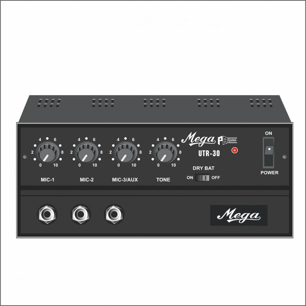 Mega UTR 30 P.A Low Power Mixer Amplifier