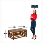 Load image into Gallery viewer, Detec™ Coffee table - Teak Finish
