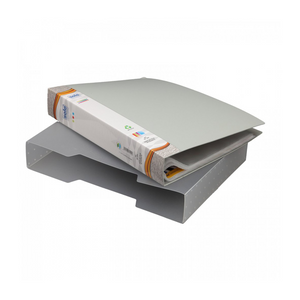 Solo Ring Binder-2D (With front view Pocket)-Grey 