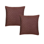 Load image into Gallery viewer, Desi Kapda Plain Brown Cushions Cover

