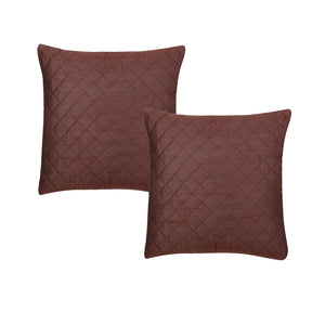 Desi Kapda Plain Brown Cushions Cover