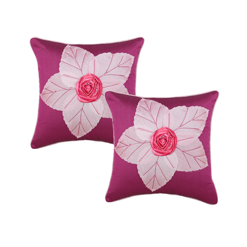 Desi Kapda Embroidered Cushions Cover 