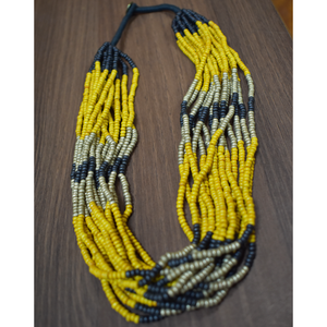 Detec Autumn Seed Bead Necklace