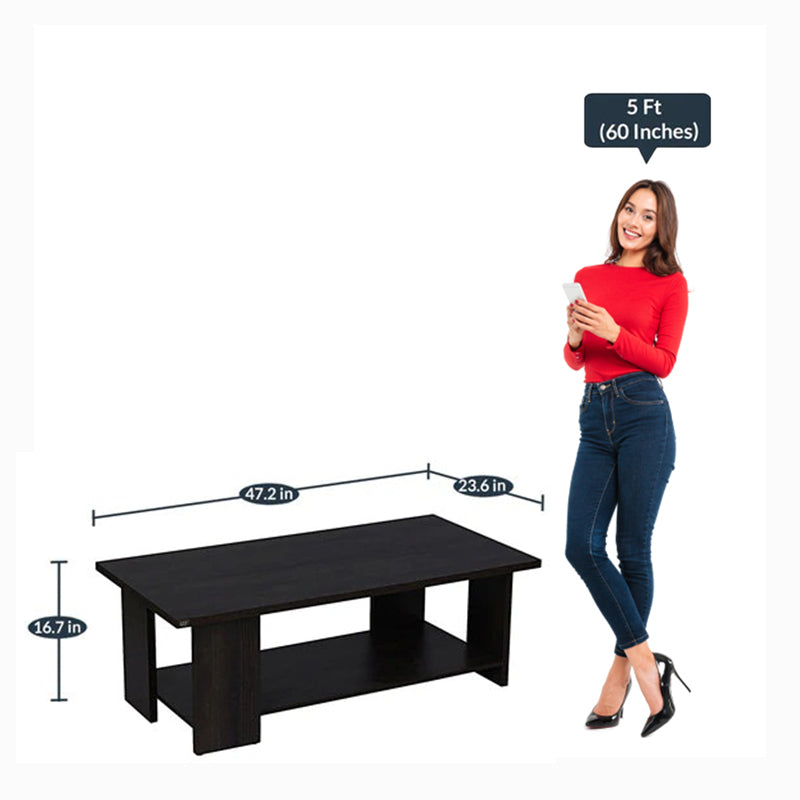 Detec™ Coffee Table - Charcoal Oak Finish