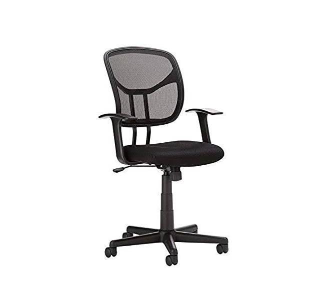 Mid Back Mesh Revolving Executive Chair for Office Home Computer Desk Chair (Balck) 