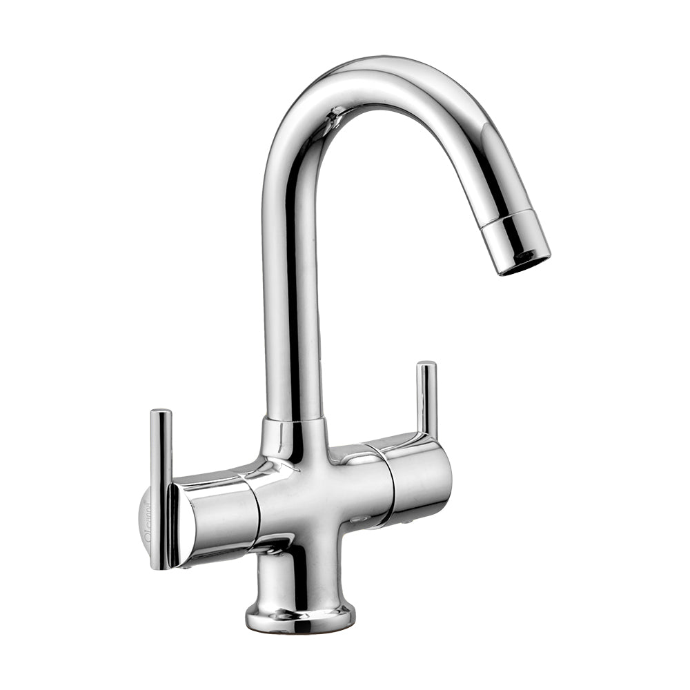 Oleanna Victoria Brass Center Hole Basin Mixer