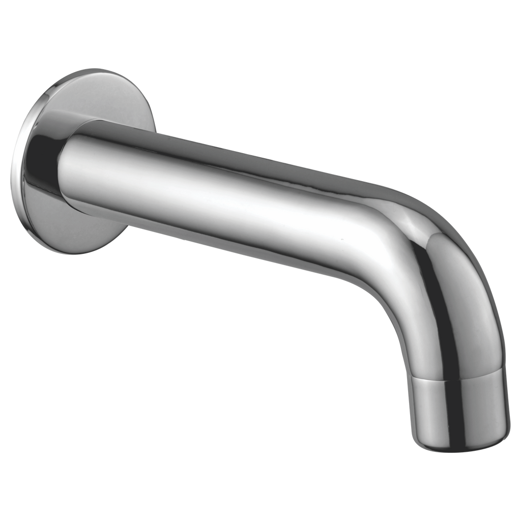 Oleanna Victoria Brass Plain Bath Spout With Wall Flange