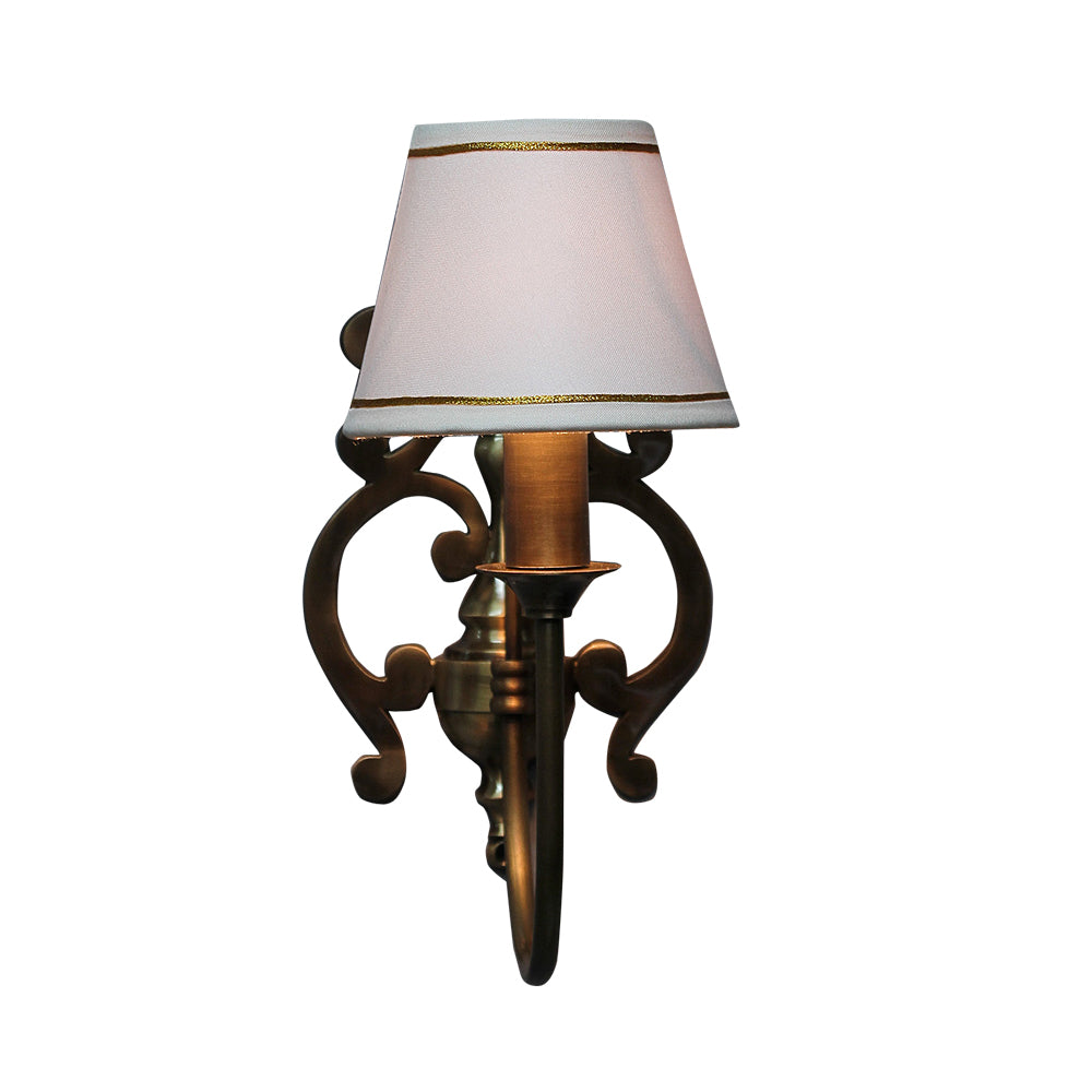 Detec Maroon Metal Table Lamp