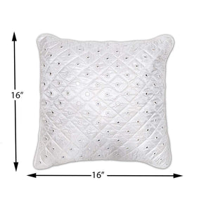 Desi Kapda Embroidered Cushions Cover 