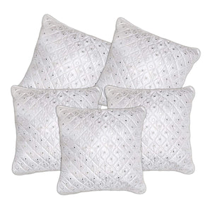 Desi Kapda Embroidered Cushions Cover 