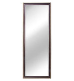 गैलरी व्यूवर में इमेज लोड करें, Detec Homzë  Framed Full Length Mirror in Brown colour Finish

