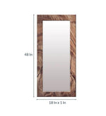 Load image into Gallery viewer, Detec Homzë Full Length Wall Mirror - Natural Finish
