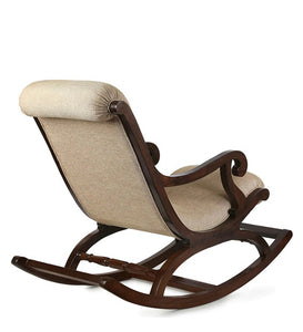 Rocking Chair in Walnut Color