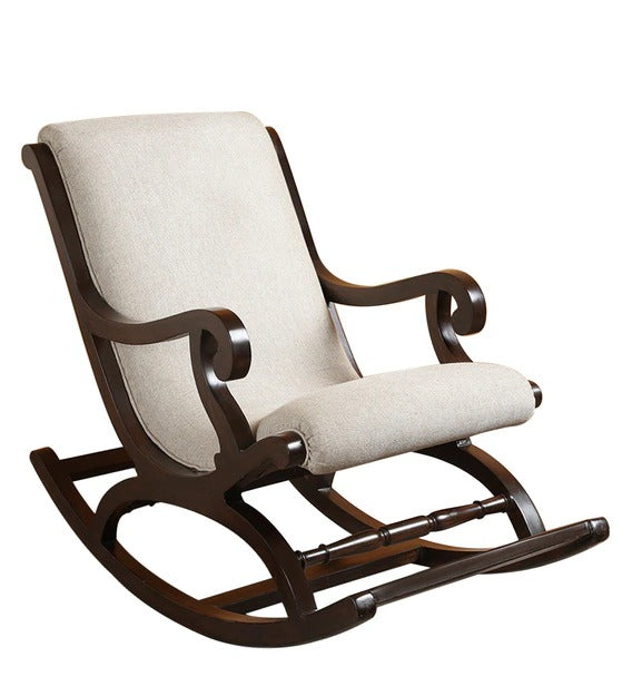 Rocking Chair in Walnut Color