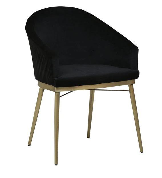 Arm Chair - Black Upholstery