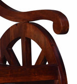 गैलरी व्यूवर में इमेज लोड करें,  Solid Wood Rocking Chair in Honey Oak Finish
