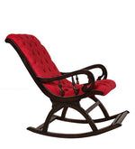 Load image into Gallery viewer, Rocking Chair With Red Upholstery
