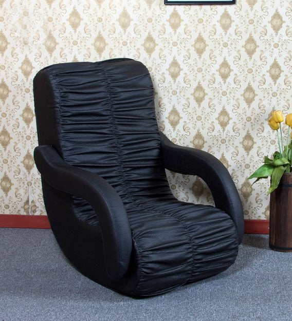 Rocking chair with arms black