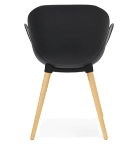 Cafe chair in black