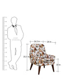 गैलरी व्यूवर में इमेज लोड करें, Lounge Chair in floral design
