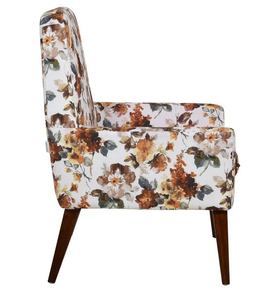 Lounge Chair in floral design