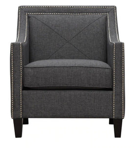 Lounge Chair in formal grey 