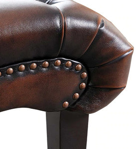 Slipper Chair in Brown Colour
