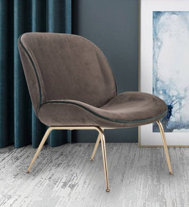 Luxe Chair in dark grey color