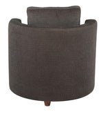 Load image into Gallery viewer, Detec™ Barrel Chair in Grey &amp; Mustard Color
