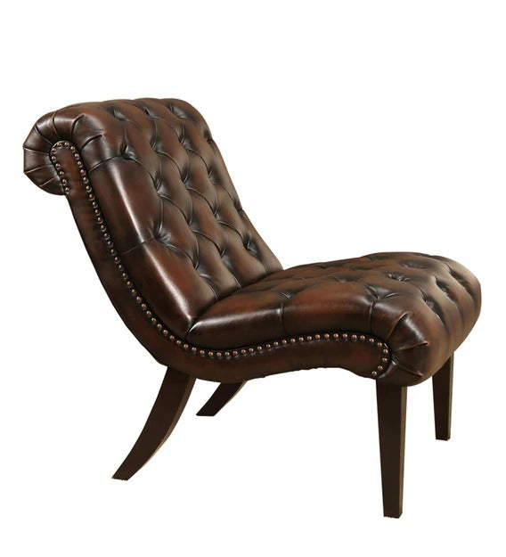 Detec™ Enrico Luxe Chair - Brown Color