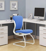Load image into Gallery viewer, Detec™ Cantilever Chair - Pure Blue &amp; White Color
