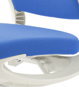 डिटेक™ कैंटिलीवर चेयर - शुद्ध नीला और सफेद रंग 